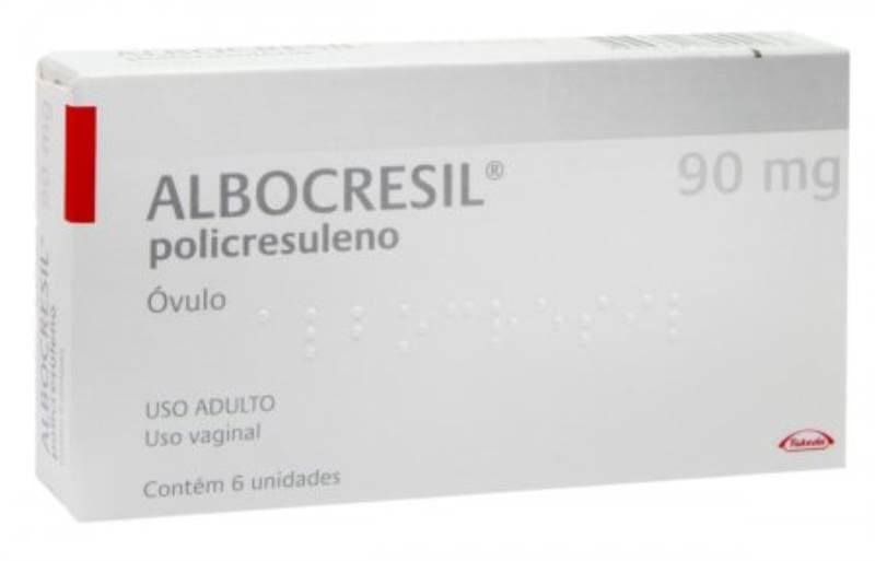 ALBOCRESIL (FLIB) OVULOS 90MG X 6