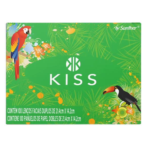LENCO DE PAPEL KISS C/100