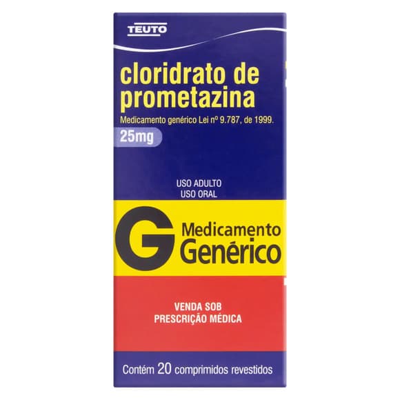 CLORID.PROMETAZ G)25MG 20COMP R