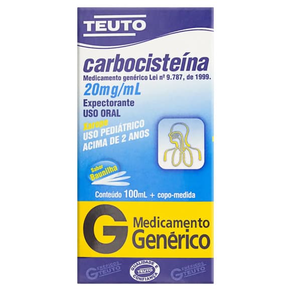 CARBOCISTEINA(G 20MG PED 100ML