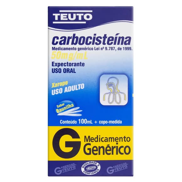 CARBOCISTEINA(G 50MG ADU 100ML