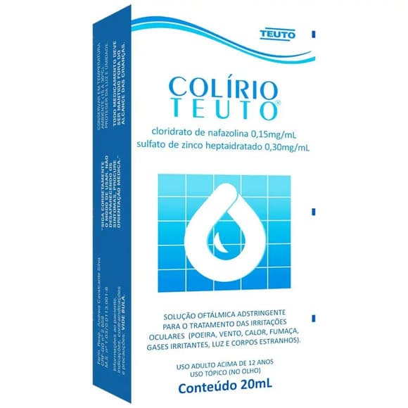 COLIRIO TEUTO SOL OFT FR/20ML