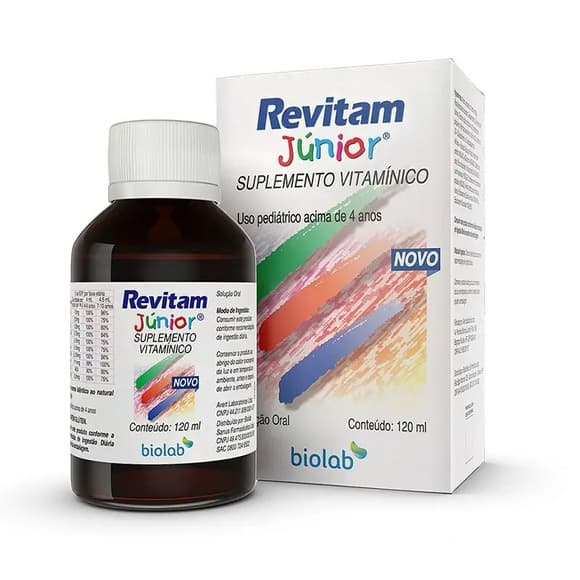 REVITAN JUNIOR XAROPE C/120ML