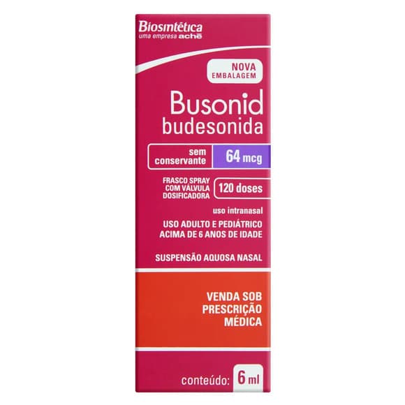 BUSONID 64MCG NAS  6ML