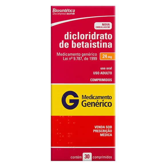 DICLORID.BETAIS 24MG CX 30 COMP