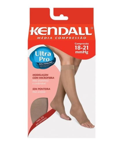 MEIA KENDALL FEM M.C 3/4 S/ PONT MEL (M)