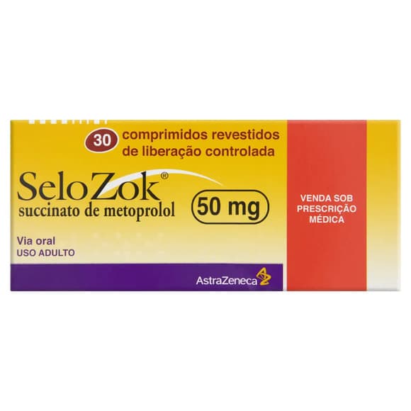 SELOZOK 50MG CX 30 COMP
