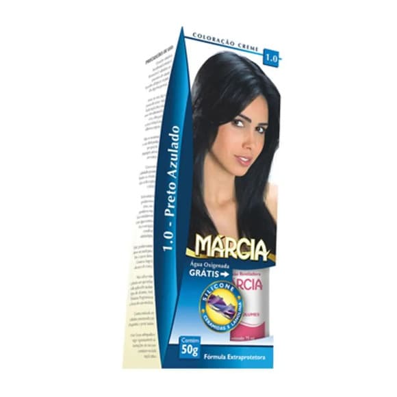 TINT MARCIA CORES NATIVAS  1.0 PRETO AZULADO