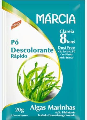 DESCOLORANTE MARCIA  20g ALGAS MARINHAS