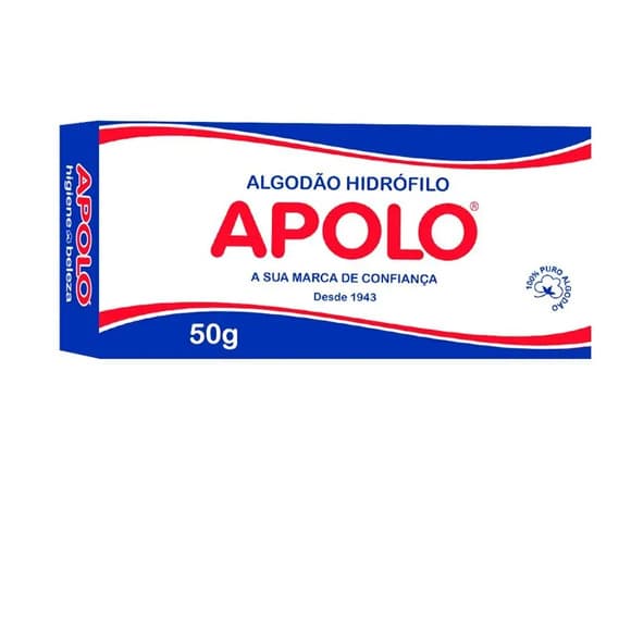 ALGODAO APOLO HIDROFILO C/50G