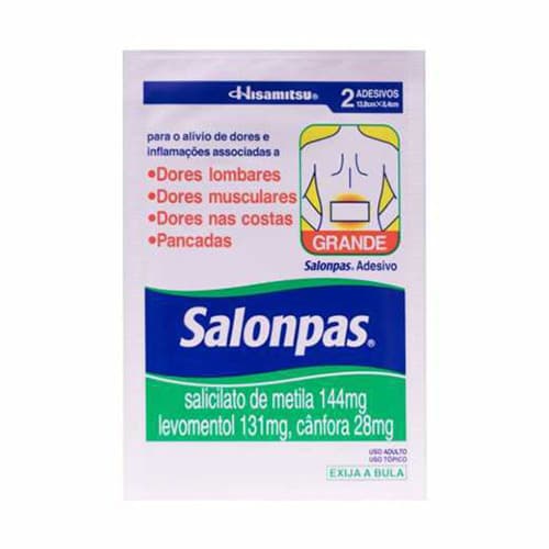 SALONPAS 330MG EMPL.GDE C/2