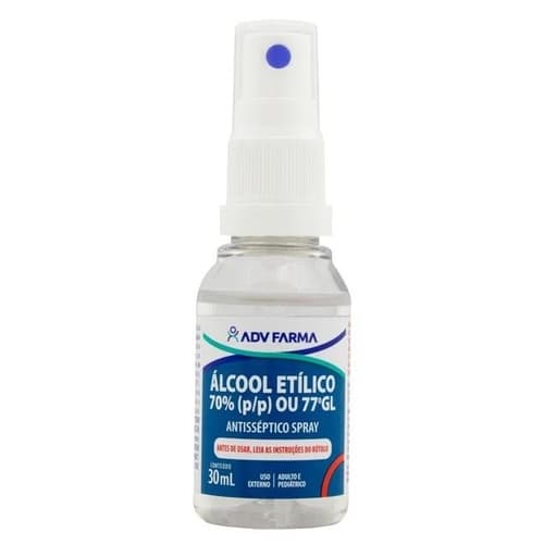 ALCOOL 70  SPRAY ADV ANSEPT 30ML/ADV