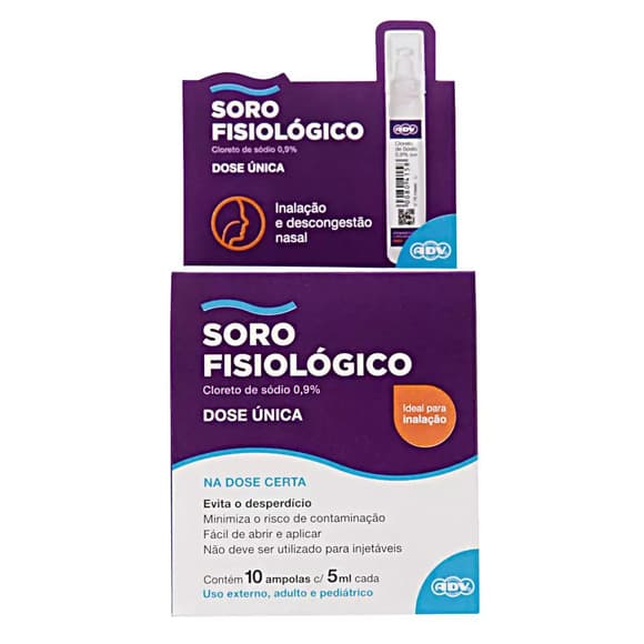 SORO FIS ADV 10 AMP C/5ML CADA