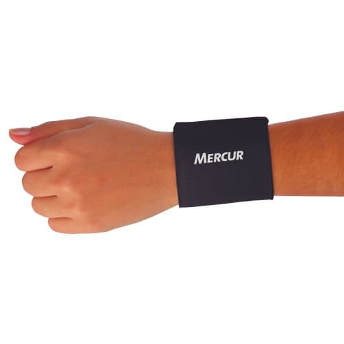 MUNHEQ ELASTICA UNID MERCUR  PRETO/CREME