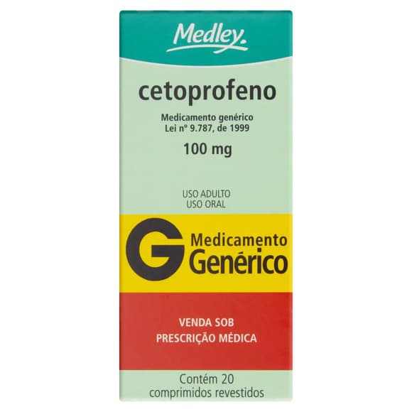 CETOPROFENO(GEN 100MG 2BLX10CPR