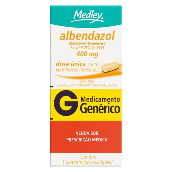 ALBENDAZOL(GEN) 400MG 1CPR MAST