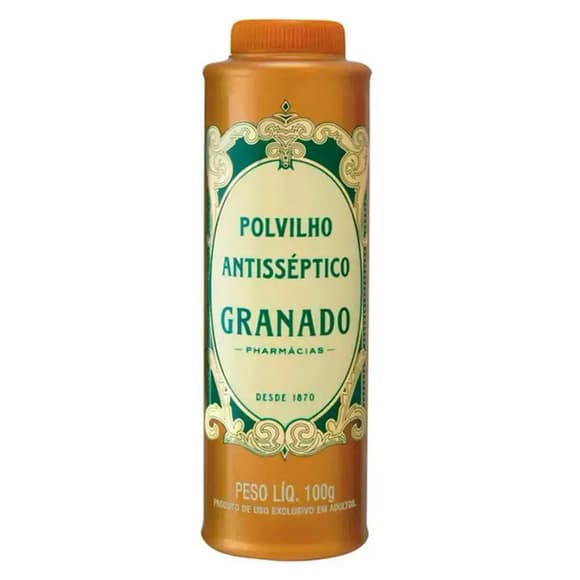 TALCO PES POLVILHO GRANADO TRAD 100G