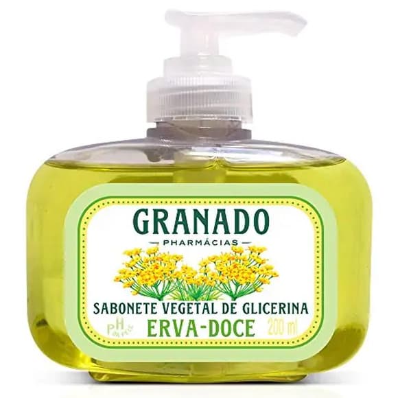SAB LIQ GRANADO GLIC ERVA DOCE 200ML
