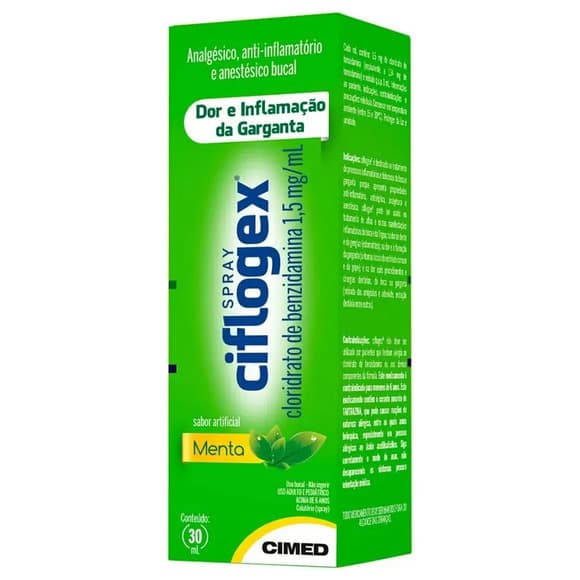 CIFLOGEX SPRAY MENTA 30ML