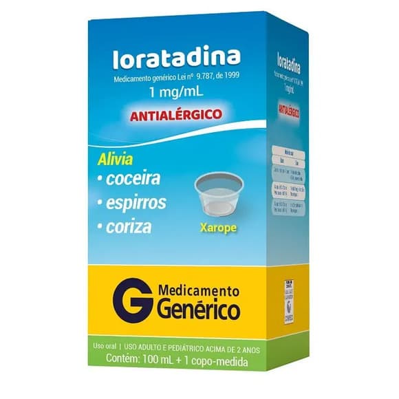LORATADINA(GEN) 1MG X 100ML