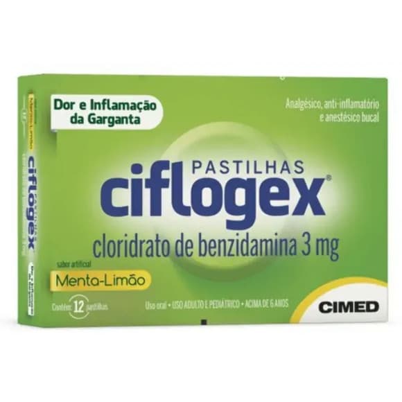 CIFLOGEX C/12 MENTA-LIMAO