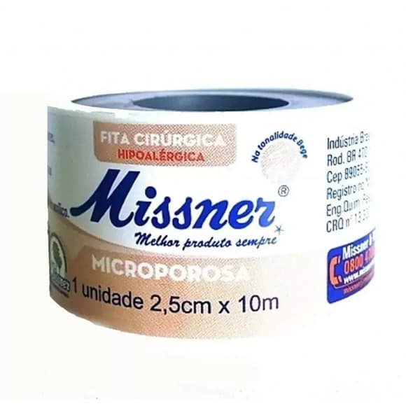 FITA CIRURGICA MICRO BEGE 2,5CM X 10M