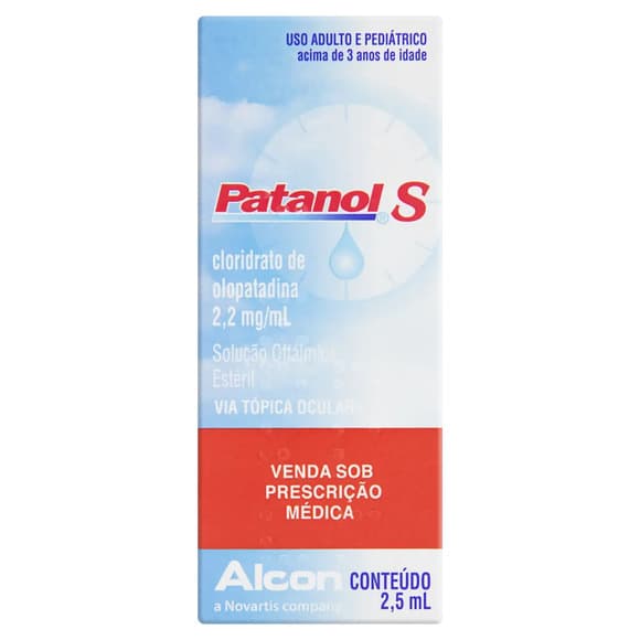 PATANOL S 2,0MG OFT 2,5ML