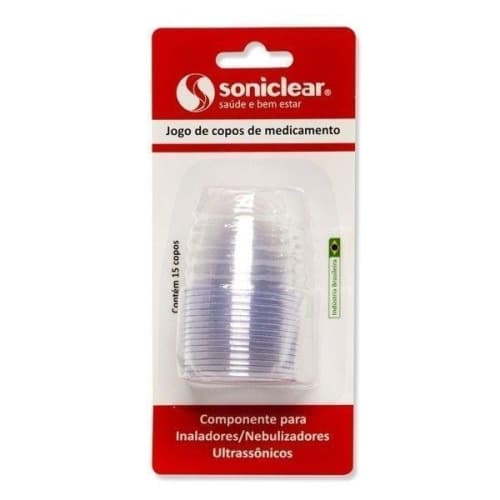 COPINHO P/ INALACAO SONICLEAR C/15UN.