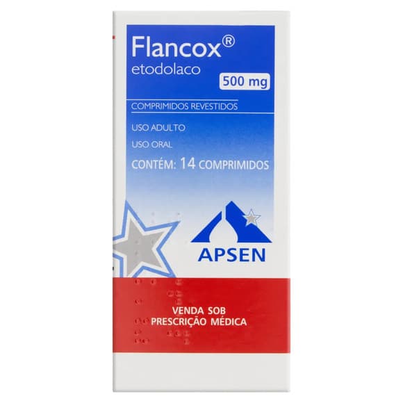 FLANCOX 500MG CX 14 CP