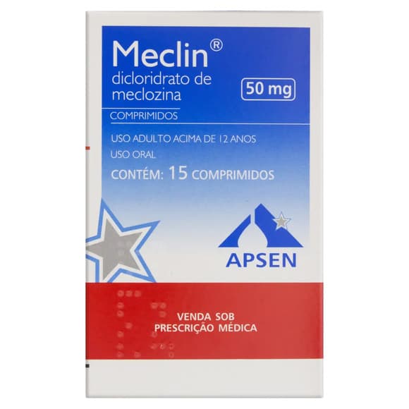 MECLIN 50MG CX/15CPR