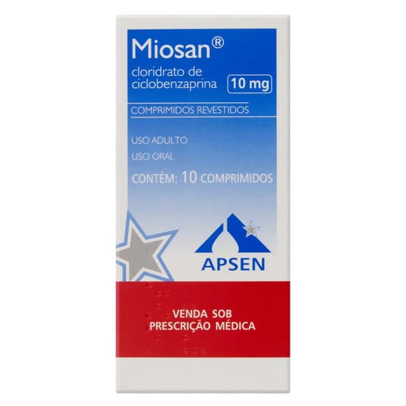 MIOSAN 10MG CX/10CPR
