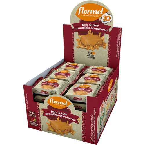 FLORMEL DOCE LEITE  20 G SEM ACUCAR