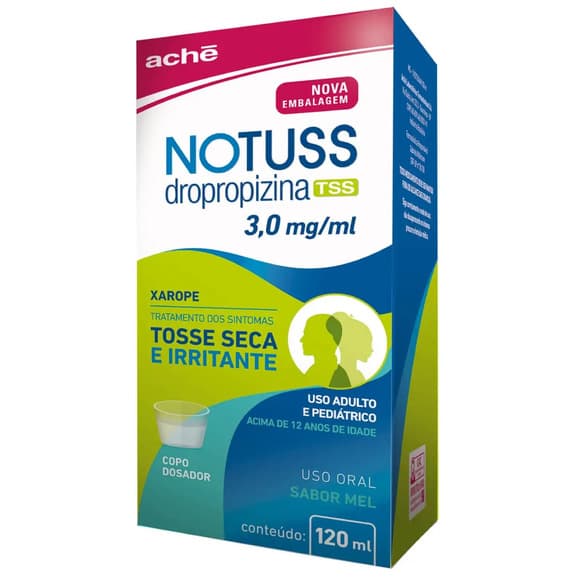 NOTUSS TSS 3,0MG XP 120M+C