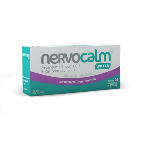 NERVOCALM 250MG C/20 COMP