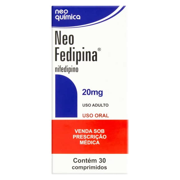 NEO FEDIPINA 20MG CX/30CPR
