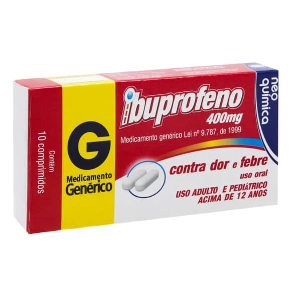 IBUPROFENO(GEN) 400MG CX 10COMP