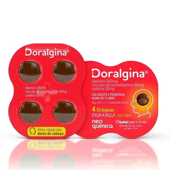 DORALGINA DRG CX/25BL C/4