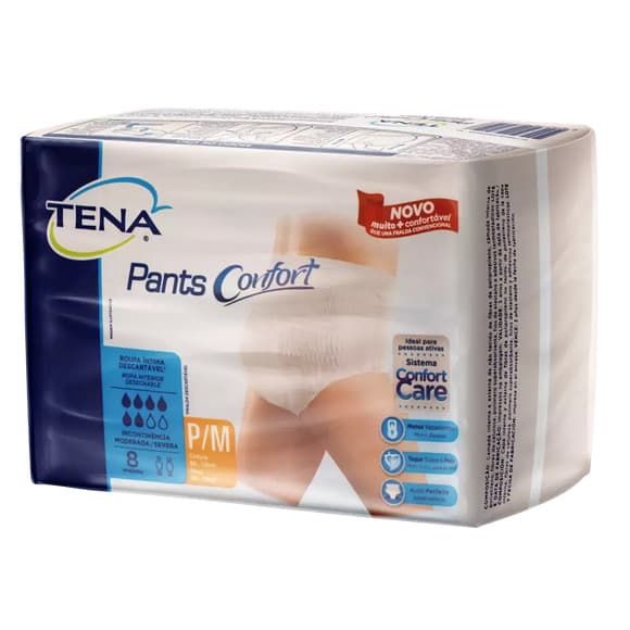 FR TENA PANTS  COMFORT P/M 8UNID