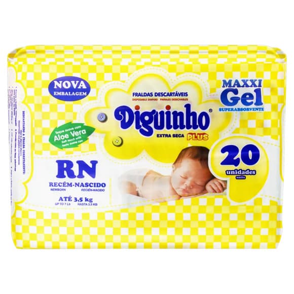FR DIGUINHO PLUS RN 20 UNIDADES