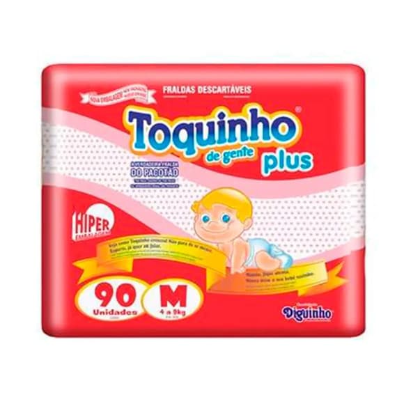 FR TOQUINHO DE GENTE PLUS  M 90 UNID
