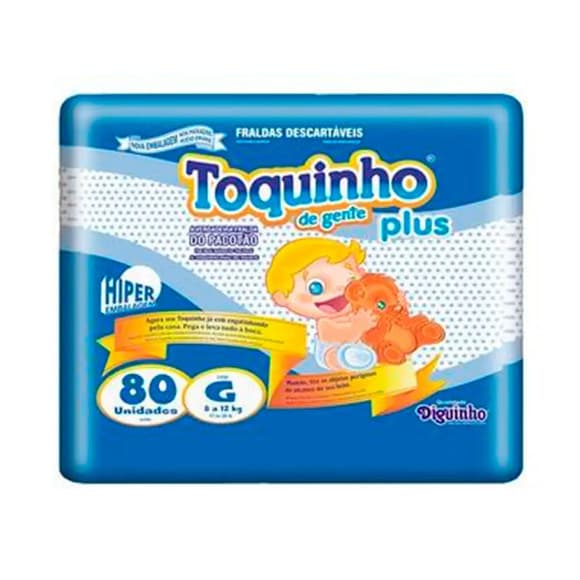 FR TOQUINHO DE GENTE PLUS  G  80 UNID