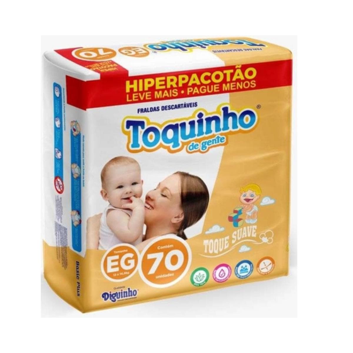 FR TOQUINHO HIPER EG 70 UNID