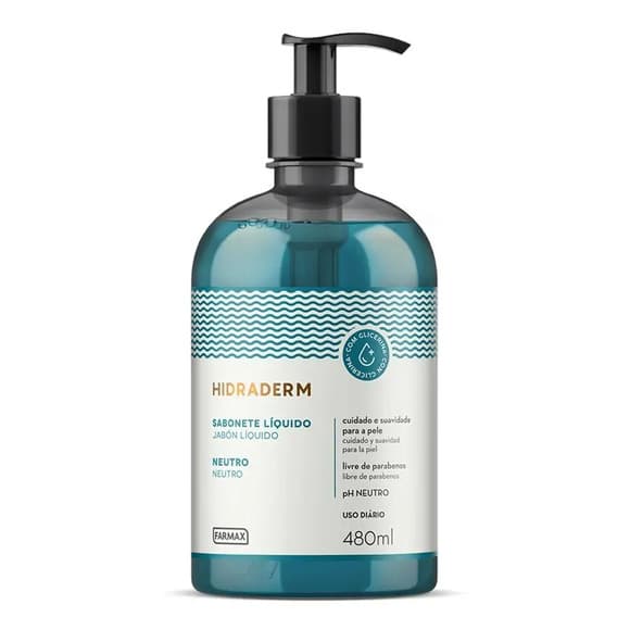 SABONETE LIQUIDO HIDRADERM 480 ML