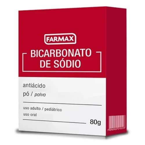 BICARBONATO DE SODIO FARMAX PO 80G