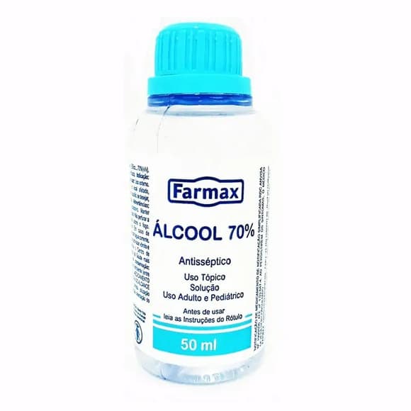 ALCOOL 70  FARMAX 50 ML