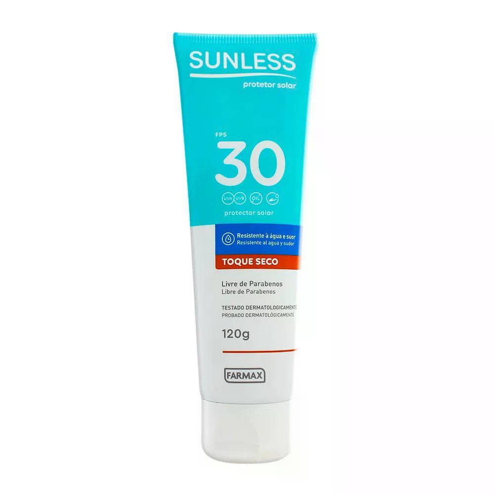 PROT SOL SUNLESS FPS 30 120G