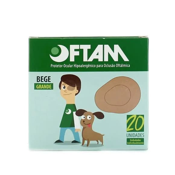 PROT OCULAR OFTAM ADULTO C/20UN