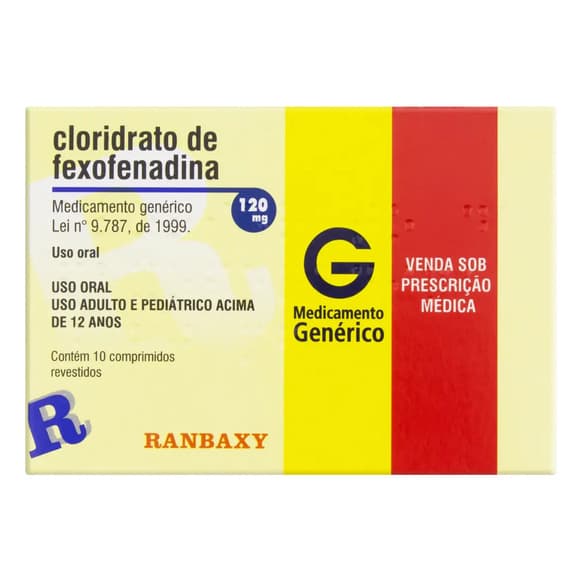 CLORID.FEXOFENADINA G)120MG 10CPR O