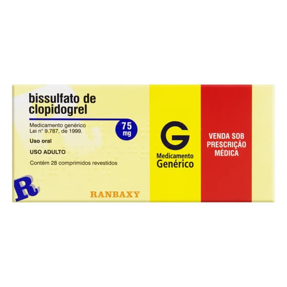BISSULFATO CLOPIDOG G)75MG EST.28CP