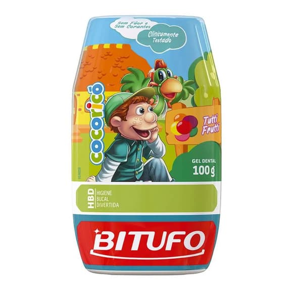 GEL DENT INF BITUFO COCORICO TFRUTI S/F